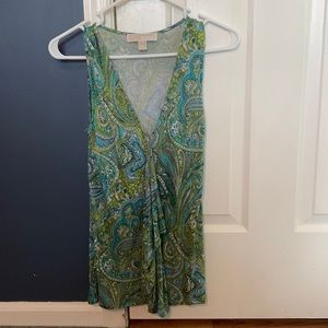 Hippie Chic ✌️ ☮️ Michael Kors Paisley Tank Top